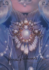 Pearl Medallion (43/54) Art Card (AMH3) - Gold-Stamped Signature