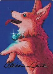 Phelia, Exuberant Shepherd (46/54) Art Card (AMH3) - Gold-Stamped Signature
