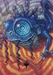 Psychic Frog (41/54) Art Card (AMH3) - Gold-Stamped Signature