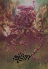 Sowing Mycospawn (40/54) Art Card (AMH3) - Gold-Stamped Signature