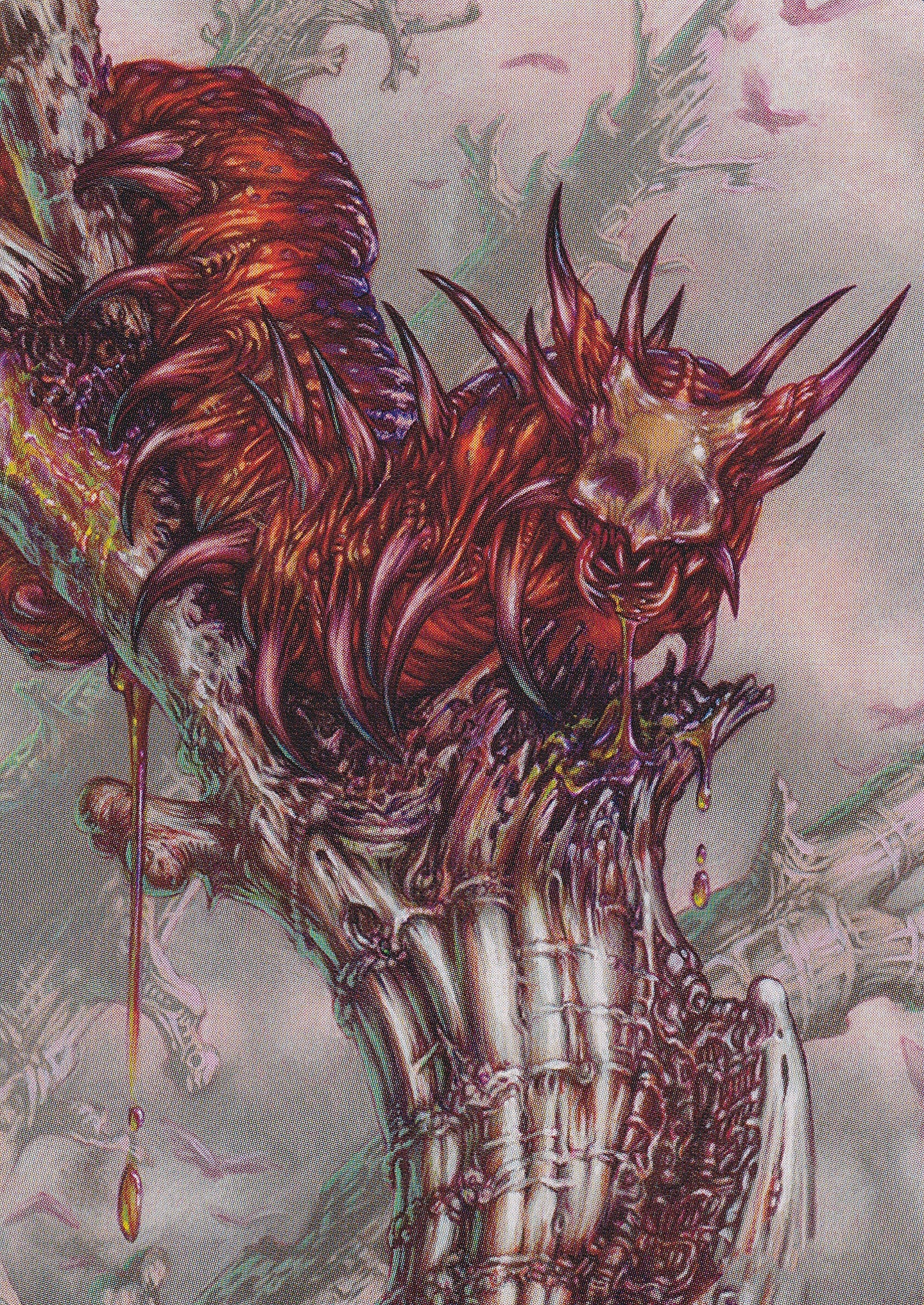 Grist, Voracious Larva (53/54) Art Card