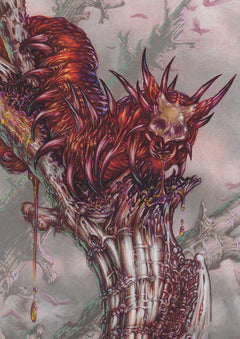 Grist, Voracious Larva (53/54) Art Card