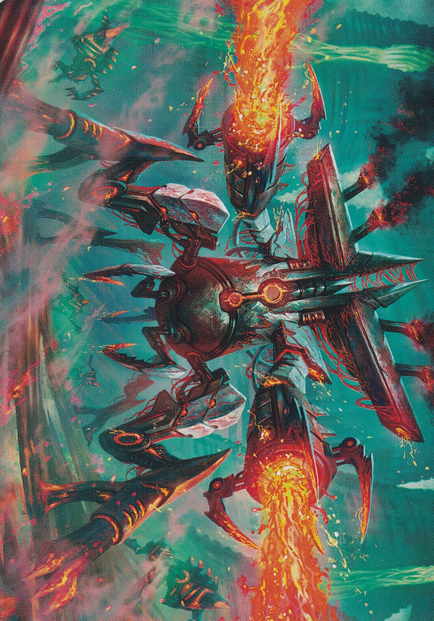 Exterminator Magmarch (33/54) Art Card