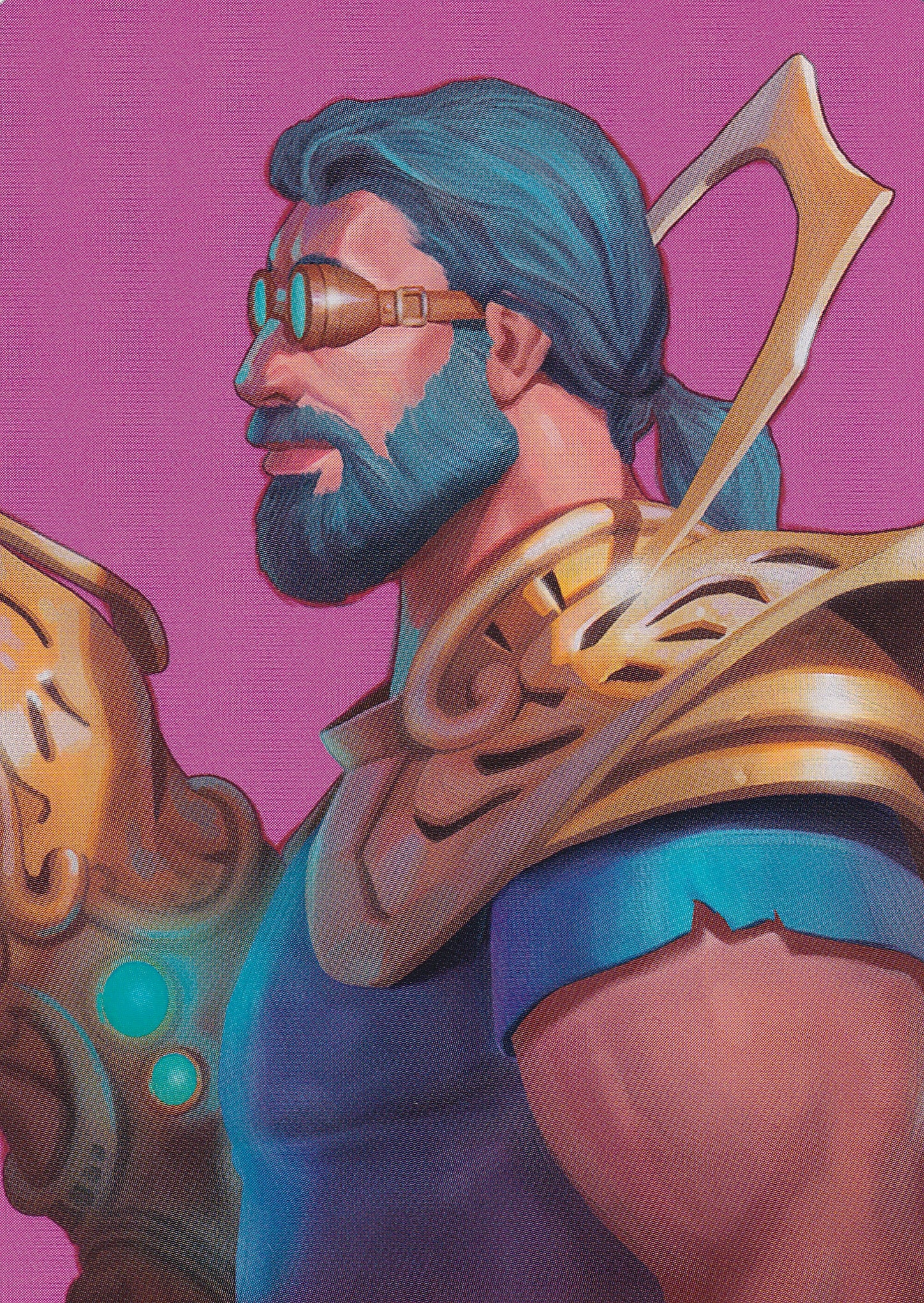 Satya, Aetherflux Genius (26/54) Art Card
