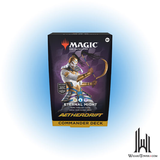 Magic the Gathering Aetherdrift Commander Deck - Eternal Might (WUB)