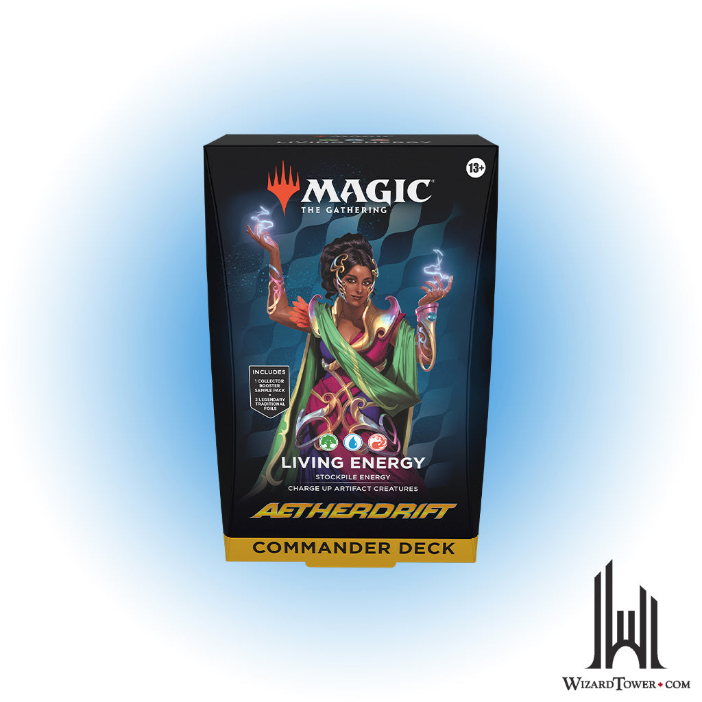 Magic the Gathering Aetherdrift Commander Deck - Living Energy (URG)