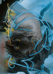 Bind the Monster (11/81) Art Card (AKHM) - Gold-Stamped Signature