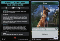 Magic Minigame: Booster Blitz // Dog (010) Double-Sided Token