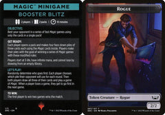 Magic Minigame: Booster Blitz // Rogue (007) Double-Sided Token