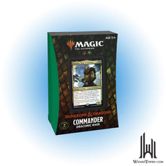 Magic the Gathering Adventures of the Forgotten Realms Commander Deck - Draconic Rage (RG)
