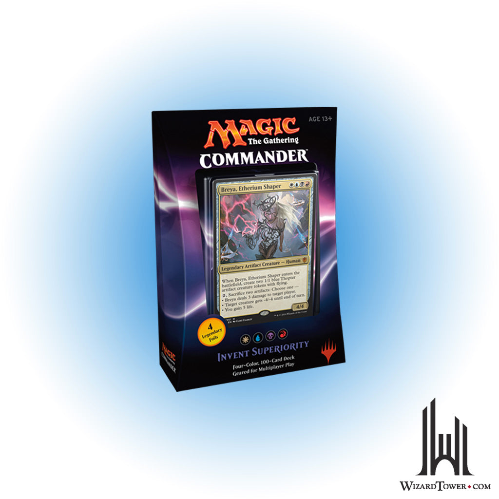 Magic the Gathering Commander 2016 Commander Deck - Invent Superiority (WUBR)