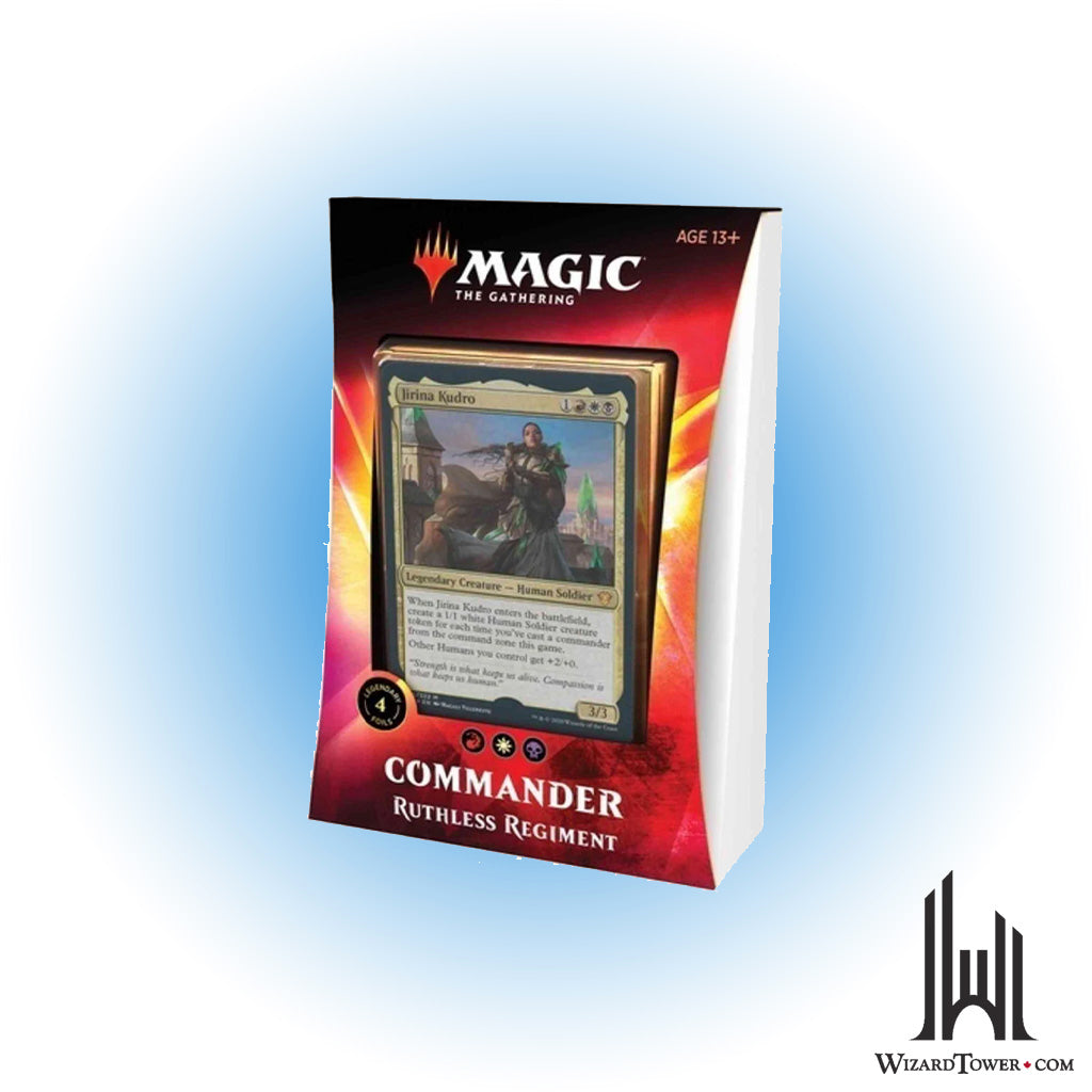 Magic the Gathering Commander 2020 Commander Deck - Ruthless Regiment (RWB)