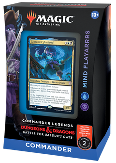 Magic the Gathering Commander Legends: Battle for Baldur's Gate Commander Deck - Mind Flayarrrs (UB)