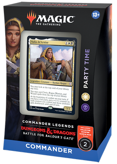 Magic the Gathering Commander Legends: Battle for Baldur's Gate Commander Deck - Party Time (WB)