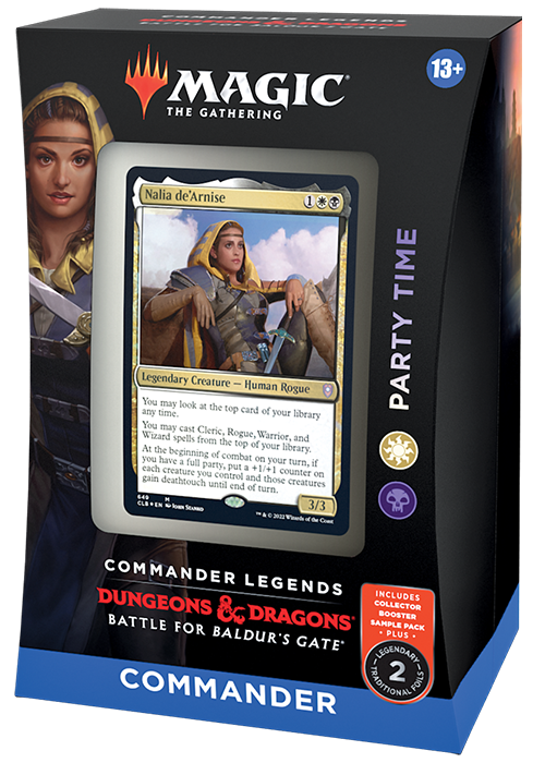 Magic the Gathering Commander Legends: Battle for Baldur's Gate Commander Deck - Party Time (WB)