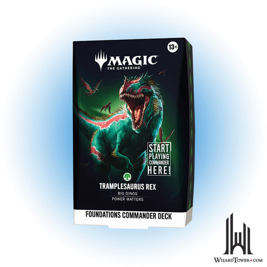 Magic the Gathering Foundations Commander Deck - Tramplesaurus Rex (G)