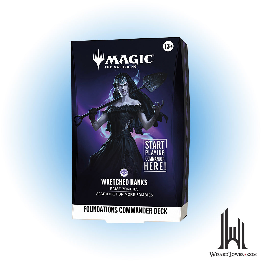 Magic the Gathering Foundations Commander Deck - Wretched Ranks (B)