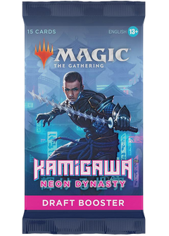 Magic the Gathering Kamigawa Neon Dynasty Draft Booster Pack