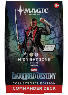 Magic the Gathering Marvel Darkhold Destiny Collector Commander Deck - Midnight Sons (WB)
