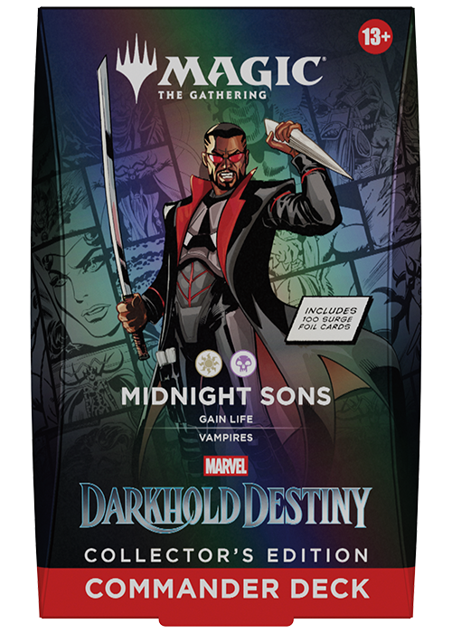 Magic the Gathering Marvel Darkhold Destiny Collector Commander Deck - Midnight Sons (WB)