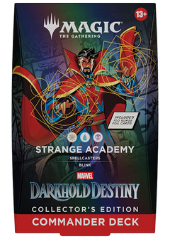 Magic the Gathering Marvel Darkhold Destiny Collector Commander Deck - Strange Academy (WUB)