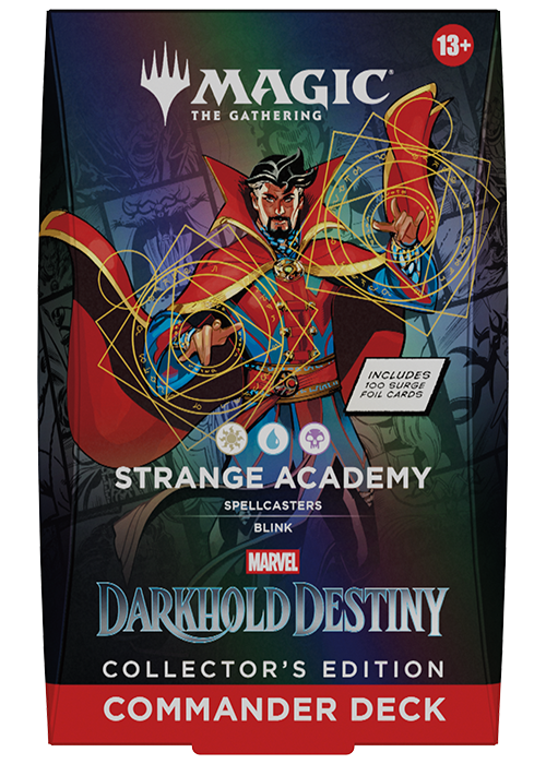 Magic the Gathering Marvel Darkhold Destiny Collector Commander Deck - Strange Academy (WUB)
