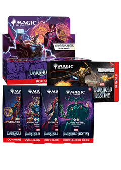 Magic the Gathering Marvel Darkhold Destiny Combo #1 - Play, Bundle, 4 Commander Deck