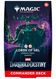 Magic the Gathering Marvel Darkhold Destiny Commander Deck - Lords of Hel (BR)