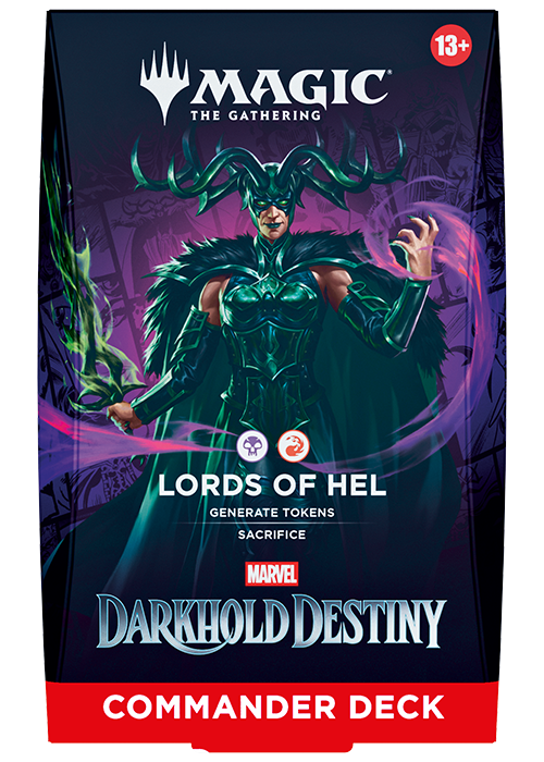 Magic the Gathering Marvel Darkhold Destiny Commander Deck - Lords of Hel (BR)
