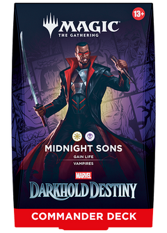 Magic the Gathering Marvel Darkhold Destiny Commander Deck - Midnight Sons (WB)