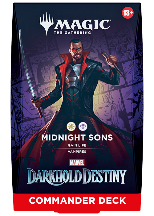 Magic the Gathering Marvel Darkhold Destiny Commander Deck - Midnight Sons (WB)