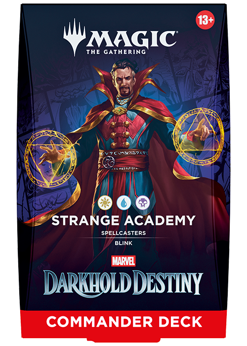 Magic the Gathering Marvel Darkhold Destiny Commander Deck - Strange Academy (WUB)