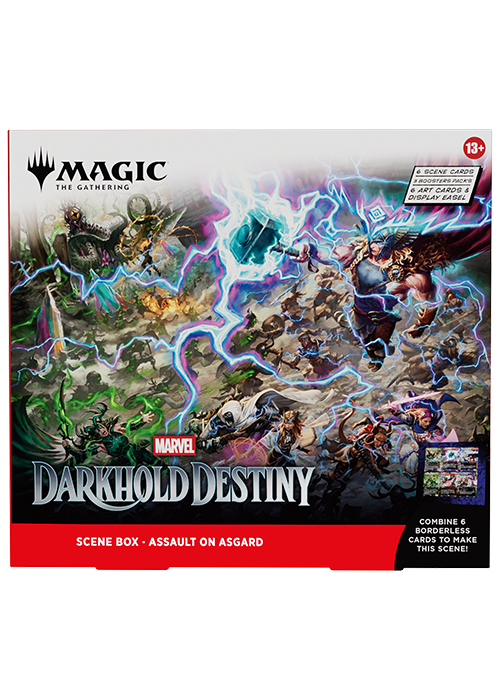 Magic the Gathering Marvel Darkhold Destiny Scene Box - Assault on Asgard