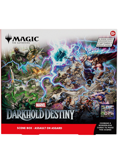 Magic the Gathering Marvel Darkhold Destiny Scene Box - Set of All 2