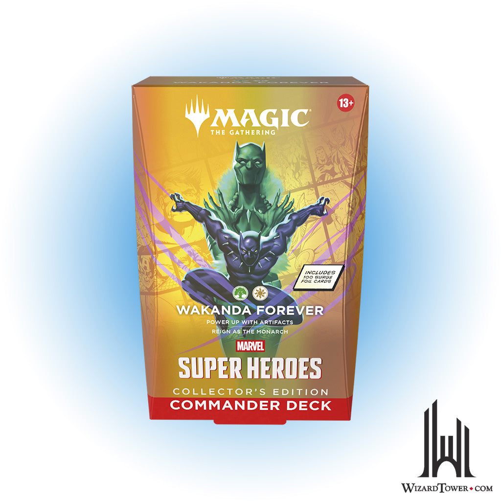 Magic the Gathering Marvel Super Heroes Collector Commander Deck - Wakanda Forever (GW)