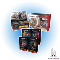 Magic the Gathering Marvel Super Heroes Combo #1 - Play, Bundle, 4 Commander Decks