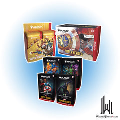 Magic the Gathering Marvel Super Heroes Combo #2 - Collector, Bundle, 4 Commander Decks