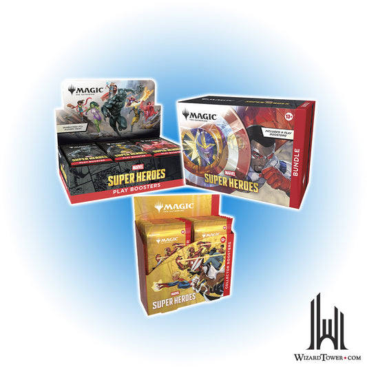 Magic the Gathering Marvel Super Heroes Combo #3 - Play, Collector, Bundle