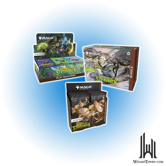 Magic the Gathering Secrets of Strixhaven Combo #3 - Play, Collector, Bundle