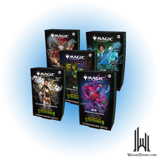 Magic the Gathering Secrets of Strixhaven Commander Deck - Set of All 5