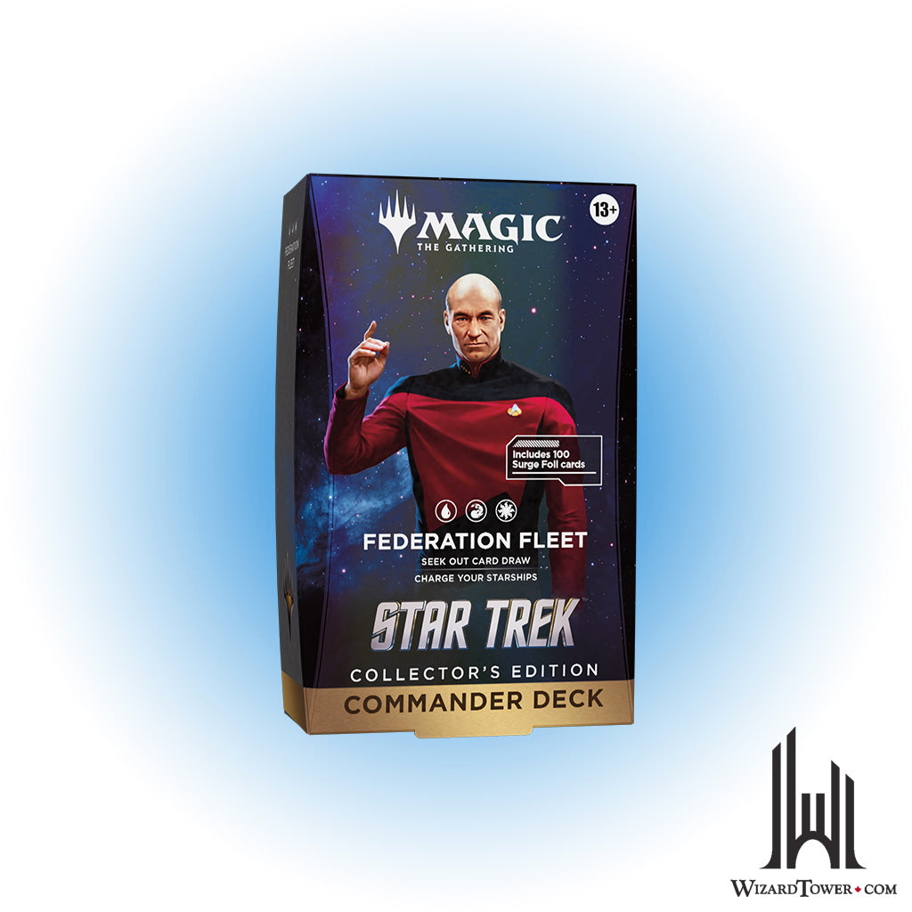Magic the Gathering Star Trek Collector Commander Deck - Federation Fleet (URW)