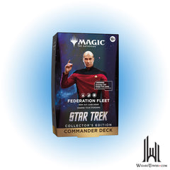 Magic the Gathering Star Trek Collector Commander Deck - Federation Fleet (URW)