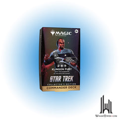 Magic the Gathering Star Trek Collector Commander Deck - Klingon Fury (RWB)