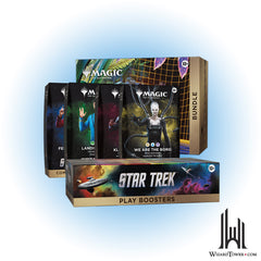 Magic the Gathering Star Trek Combo #1 - Play, Bundle, 4 Commander Decks