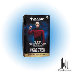 Magic the Gathering Star Trek Commander Deck - Federation Fleet (URW)