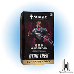 Magic the Gathering Star Trek Commander Deck - Klingon Fury (RWB)