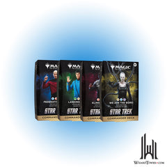 Magic the Gathering Star Trek Commander Deck - Set of All 4
