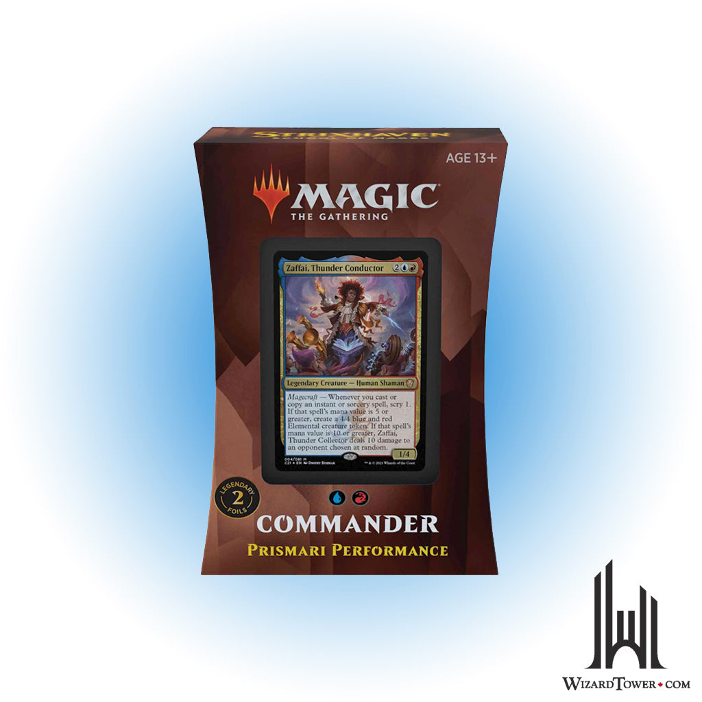 Magic the Gathering Strixhaven Commander Deck - Prismari Performance (UR)