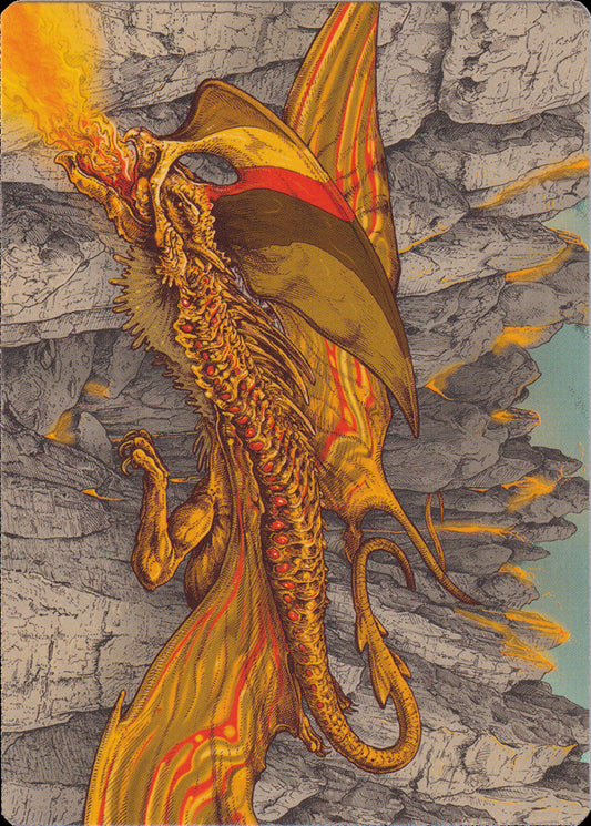 Magmatic Hellkite (34/54) Art Card