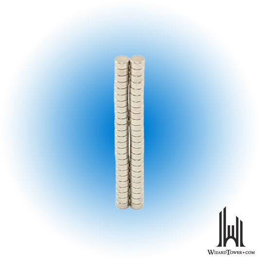 Disc Magnets - 1/8" x 1/16" - 50 Qty